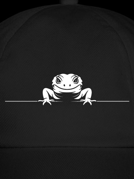 Frosch über Linie Silhouette