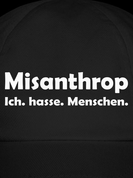 Misanthrop - Ich. hasse. Menschen.