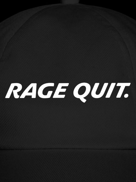 Rage Quit Gaming Spruch