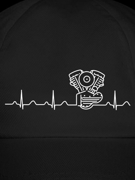 Panhead Heartbeat-Linie weiß
