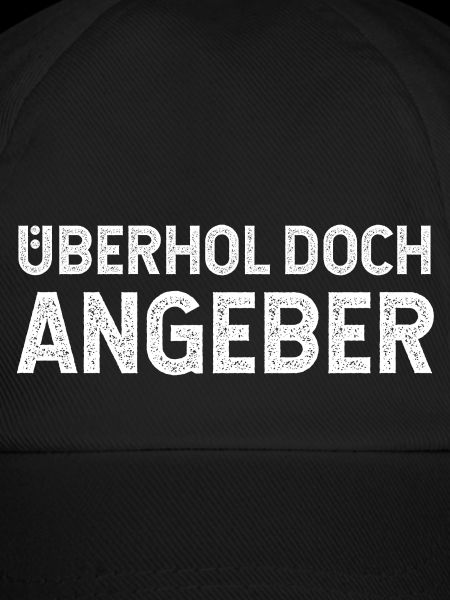 Überhol doch Angeber