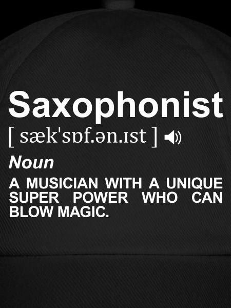 Saxophonist Wörterbuch