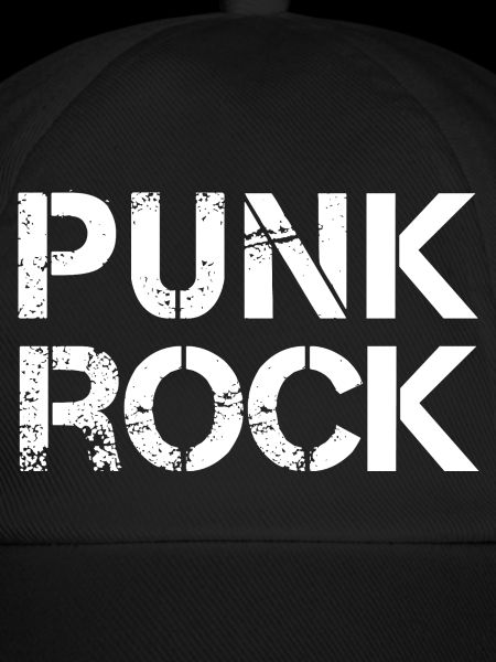 Punkrock Distressed Typografie