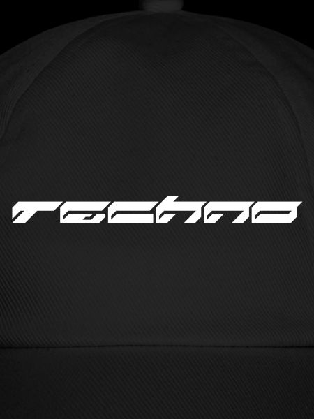 Techno-futuristisches Logo