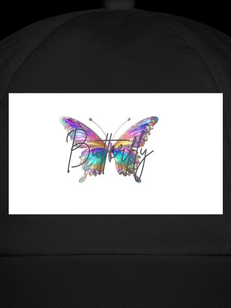 Bunter Schmetterling mit Wasserfarben-Effekt
