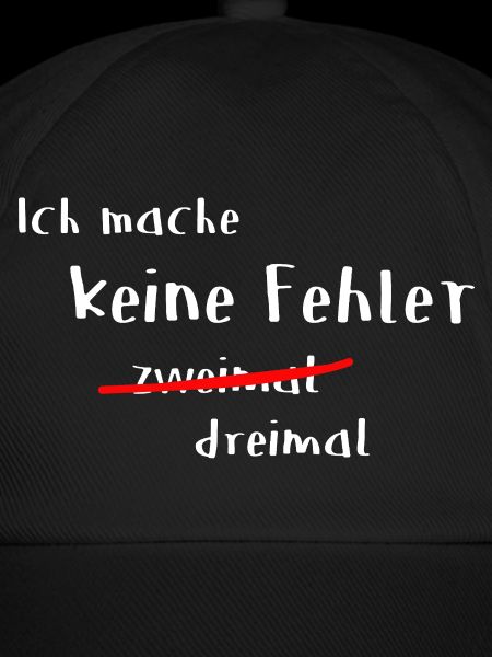 Keine Fehler 2 mal