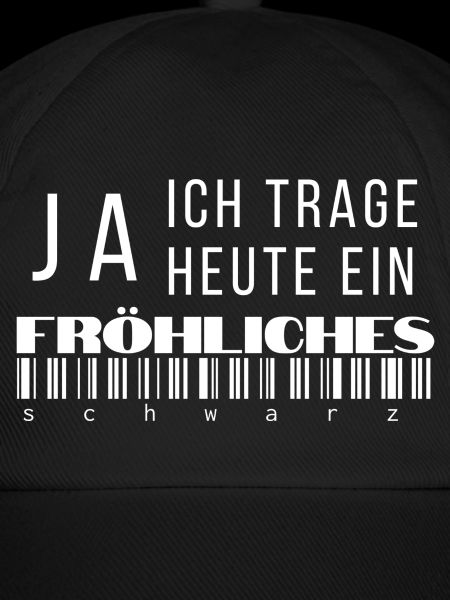 fröhliches schwarz