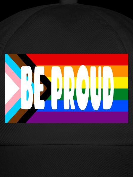 Be Proud Pride Flag Text