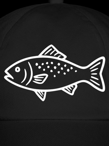 Fisch weiß angeln Geschenk Angler