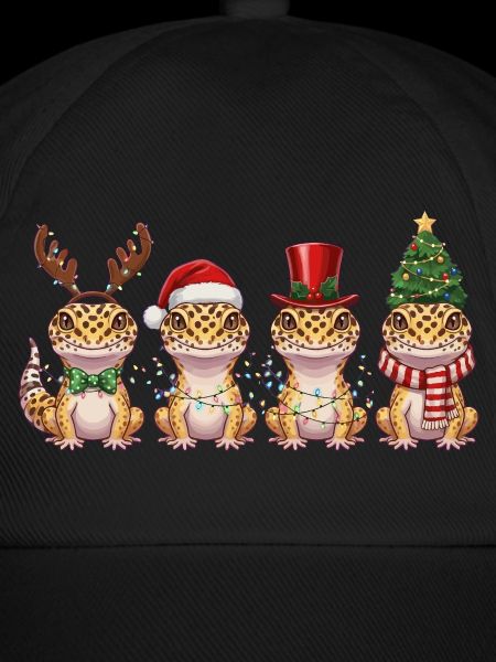 Leopardgecko Weihnachten Lichterkette