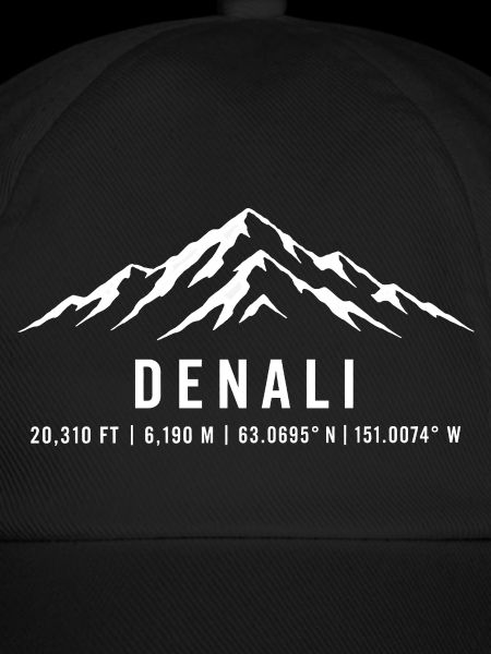 Denali Bergsteigen Wandern Alaska Silhouette