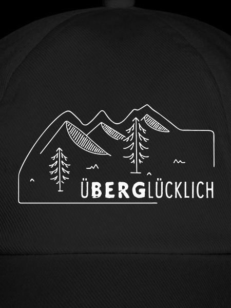 Überglücklich – Wanderspruch mit Wortspiel