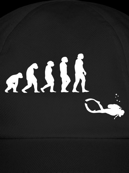 Evolution Tauchen mit Gerät