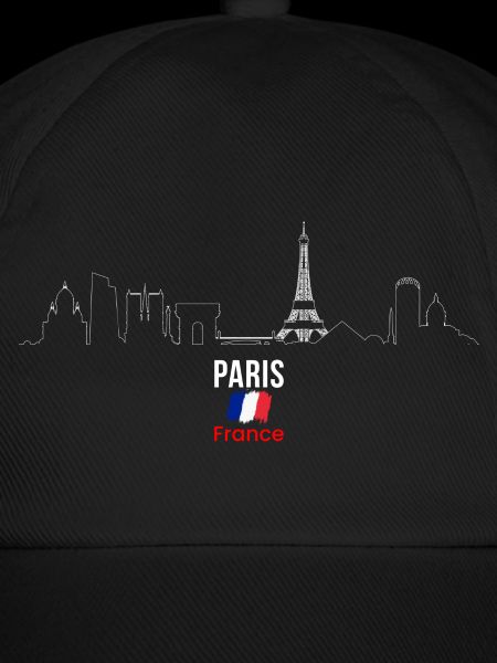 Paris Skyline Linie Kunst