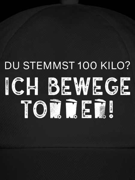 Ich bewege Tonnen - Müllfahrer/Müllabfuhr/Müllmann