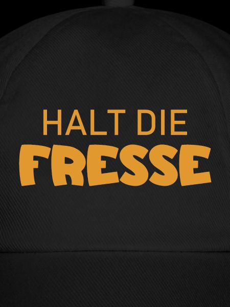 Halt die Fresse - Cooler Spruch