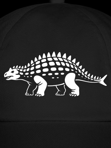Stegosaurus Silhouette Dino Muster
