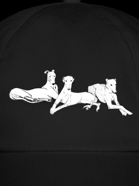 Drei Windhunde