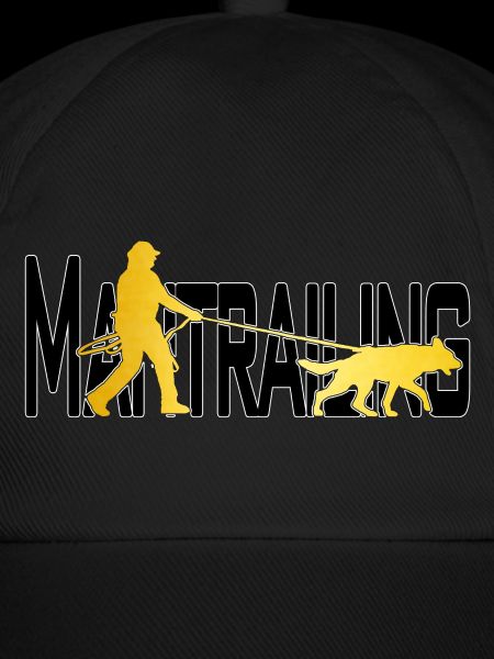 Mantrailing Gold/schwarz
