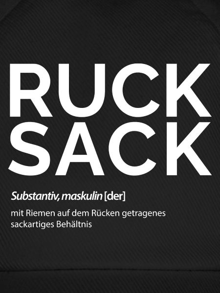 Rucksack Definition