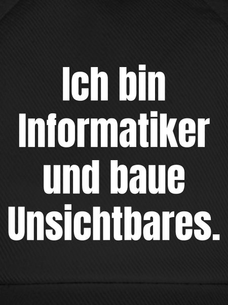 Informatiker: Unsichtbares bauen