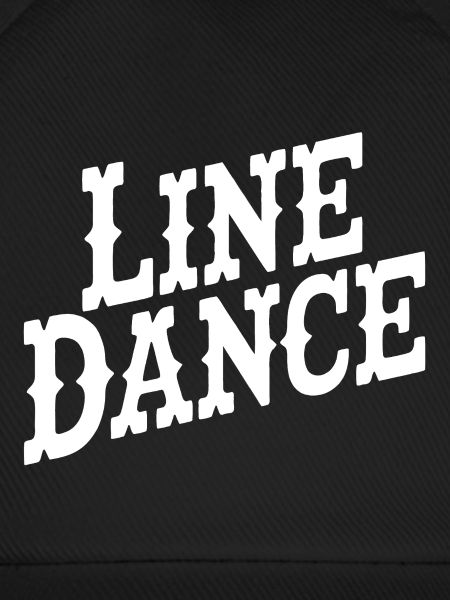 Line Dance Typografie Stil