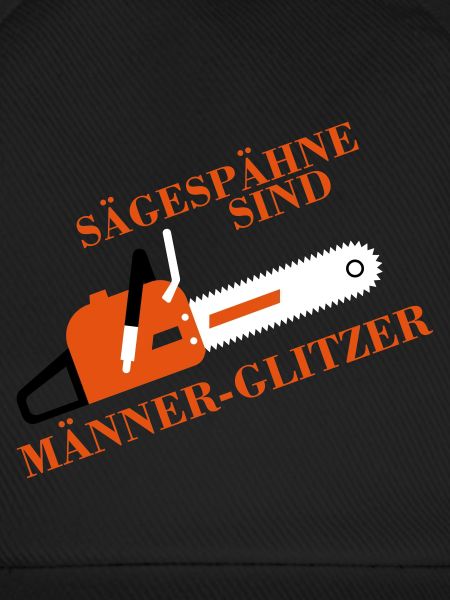 Sägespähne sind Männer Glitzer