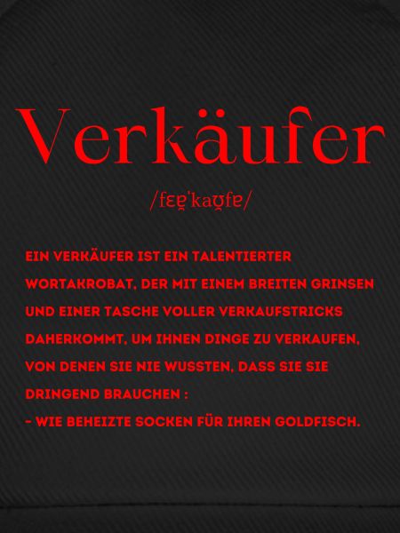 Verkäuferin Definition
