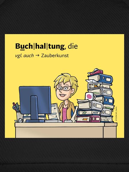 Buchhalterin, Comicfigur