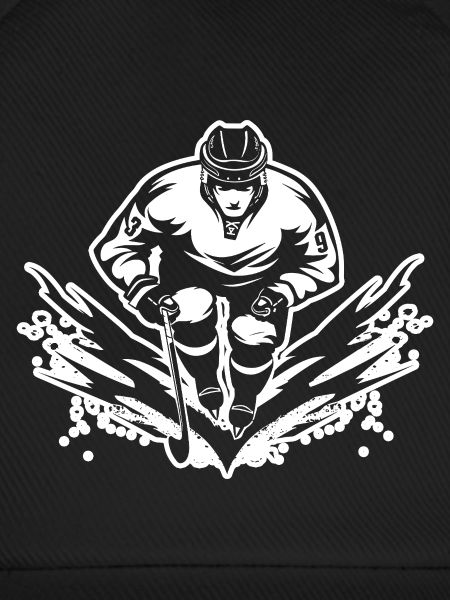 Eishockeyspieler Zeichnung