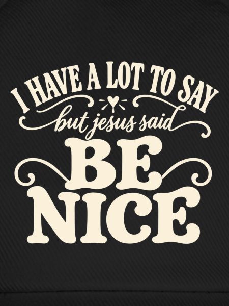 Be Nice Jesus Zitat-Tee