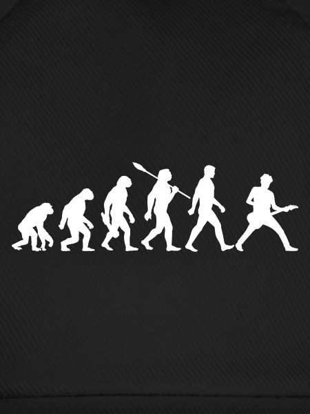 Evolution Gitarrist Rockmusiker
