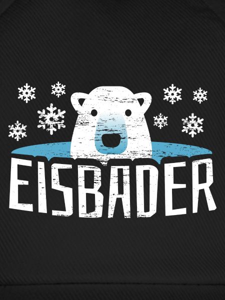 Eisbär Eisbaden Eisbad