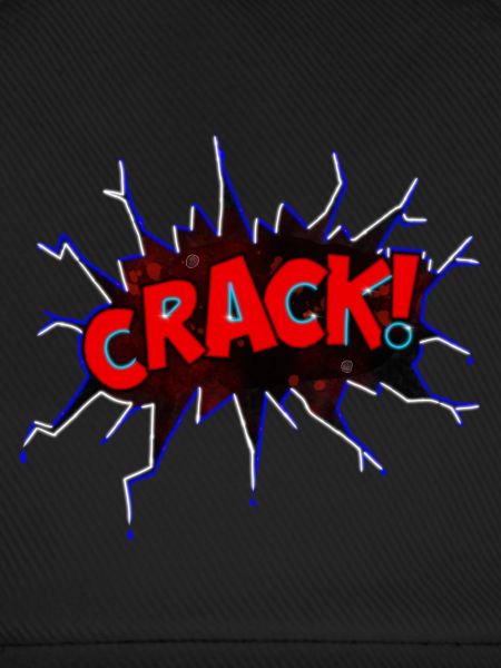 Crack Burst Comic-Explosion