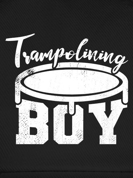 Trampolinspringer Junge
