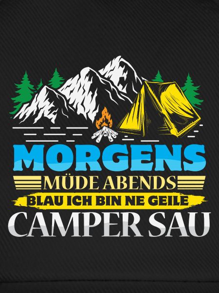 Camper Camping Wohnwagen Spruch
