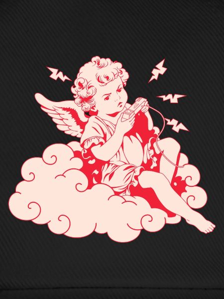 Wütender Gaming Cherub – Lag Blitze