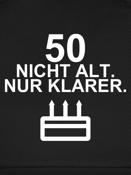 50 – Nicht alt. Nur klarer.