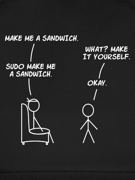 sudo make me a sandwich 