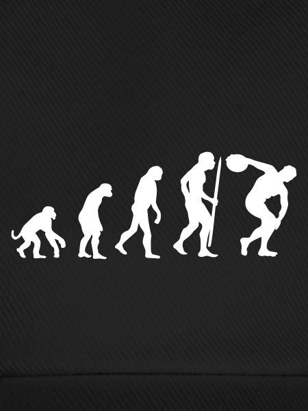 Evolution Diskuswurf Athlet Diskuswerfer