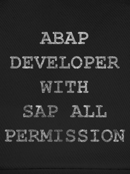 ABAP SAP Developer! Geschenkidee
