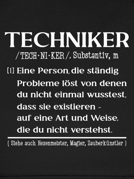 Techniker definition