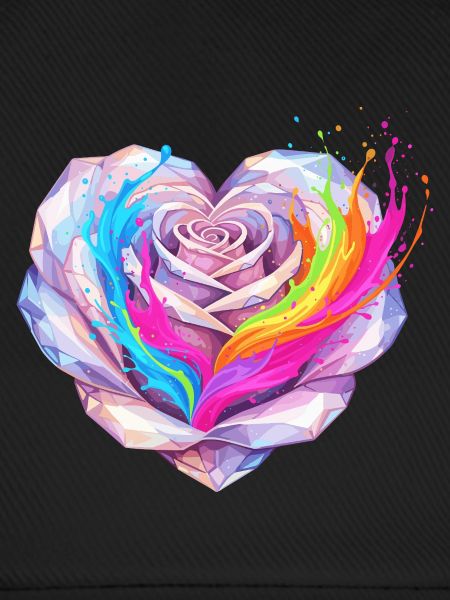 Kristallherz Regenbogenfusion