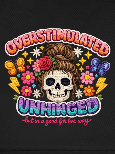 Overstimulated Unhinged Skull Flora