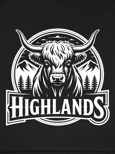 Highland Stier Emblem