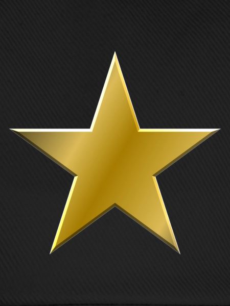Goldener Stern Glanz
