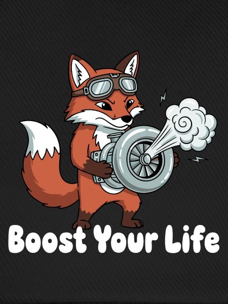 Fuchs mit Jetbike Boost