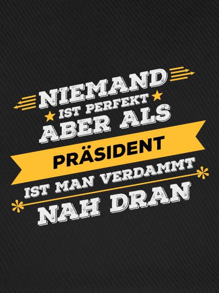 Präsident Beruf Geschenk