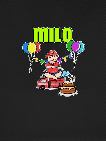 Feuerwehr Milo Geschenk