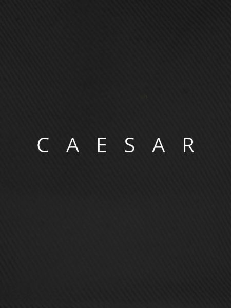 Caesar Schriftzug Weiß Geschenkidee